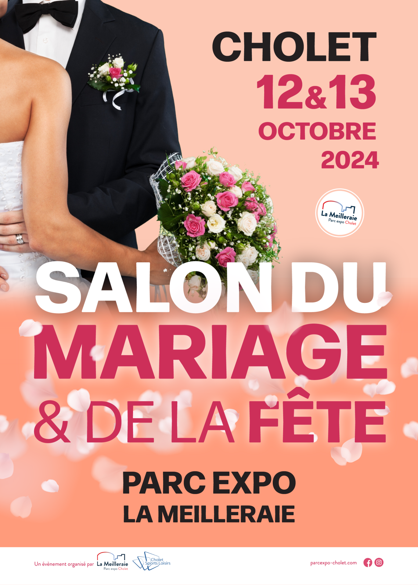 Salon du mariage de Cholet 2024 avec MG création